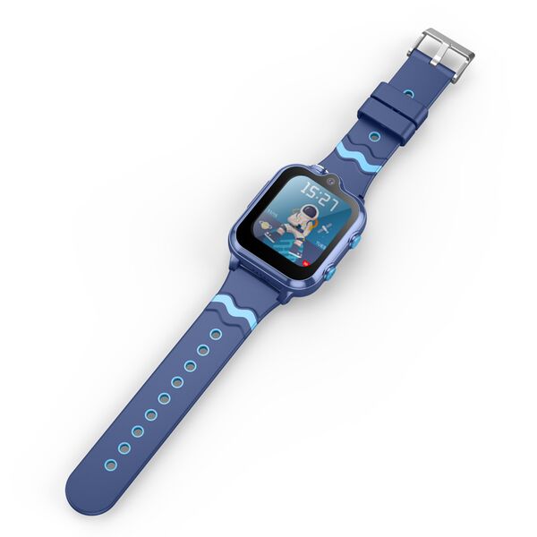 Ceas smartwatch GPS copii Wonlex KT18 PRO, Albastru, Culoare: Albastru