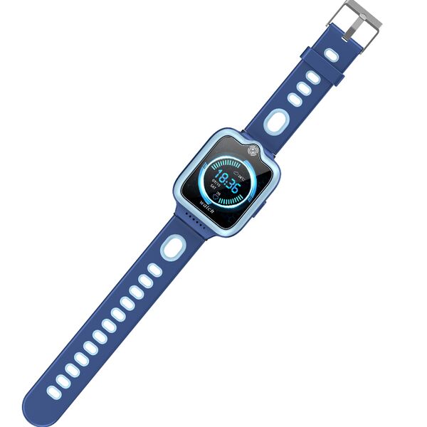 Ceas smartwatch pentru copii YQT-T30, Albastru, Culoare: Albastru
