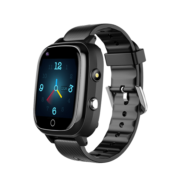 Ceas smartwatch pentru copii YQT-T5, Negru, Culoare: Negru