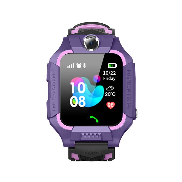 Ceas smartwatch pentru copii YQT-Q19W, Roz, Culoare: Roz