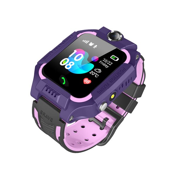 Ceas smartwatch pentru copii YQT-Q19W, Roz, Culoare: Roz