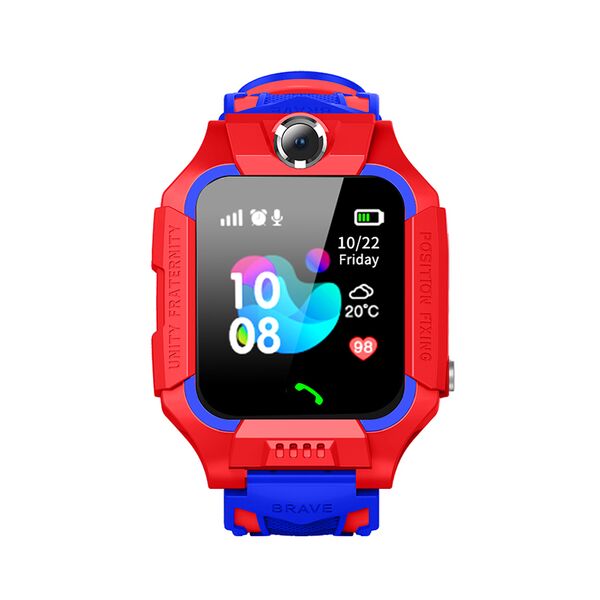 Ceas smartwatch pentru copii YQT-Q19W, Rosu, Culoare: Rosu
