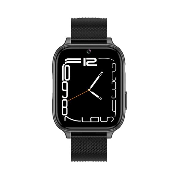 Ceas smartwatch pentru copii YQT-T12, Negru, Culoare: Negru