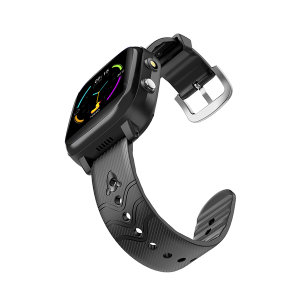 Ceas smartwatch pentru copii YQT-T5, Negru, Culoare: Negru