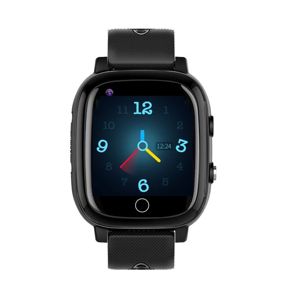 Ceas smartwatch pentru copii YQT-T5, Negru, Culoare: Negru