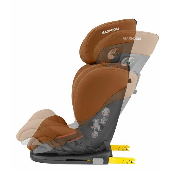 Fotoliu Auto RodiFix Air Protect Maxi-Cosi AUTHENTIC COGNAC, Culoare: Maro