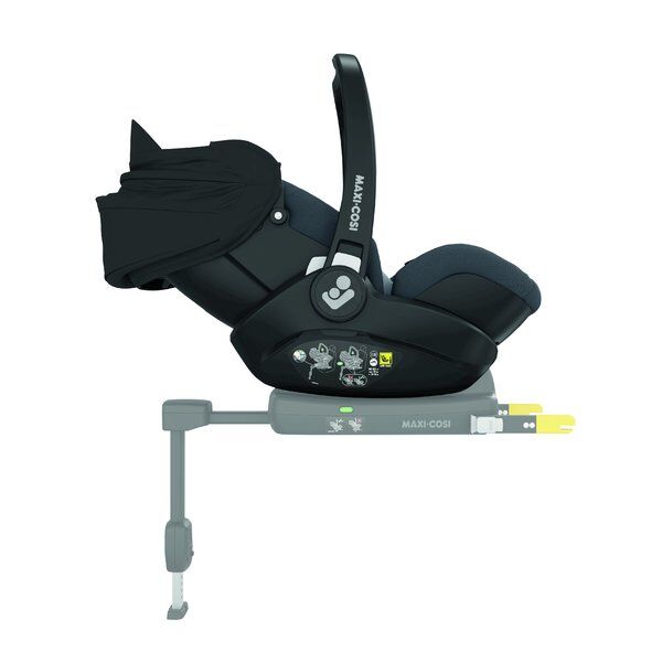 Cos Auto i-Size Marble Maxi-Cosi (Baza Inclusa) ESSENTIAL BLACK, Culoare: Negru