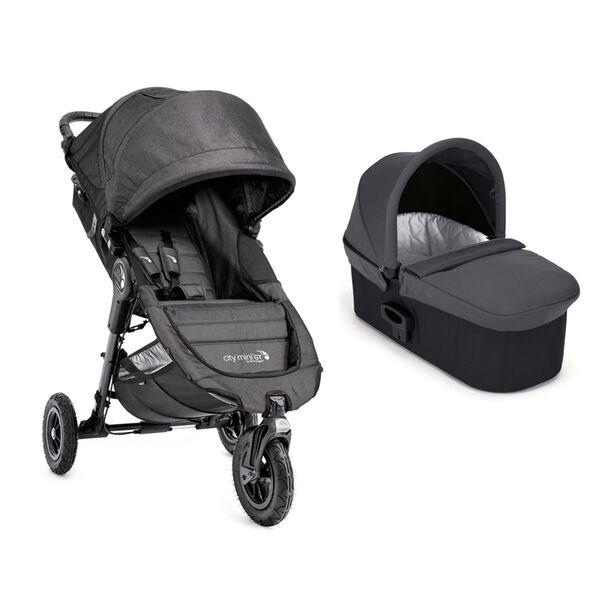 Carucior City Mini GT Charcoal Denim sistem 2 in 1, Culoare: Denim