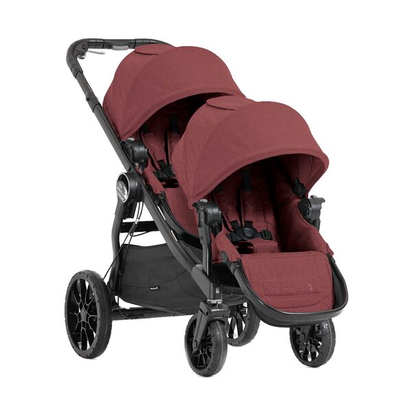 Carucior gemeni City Select Lux Port sistem 2 in 1, Culoare: Port