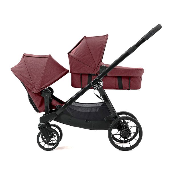 Carucior gemeni City Select Lux Port sistem 2 in 1, Culoare: Port