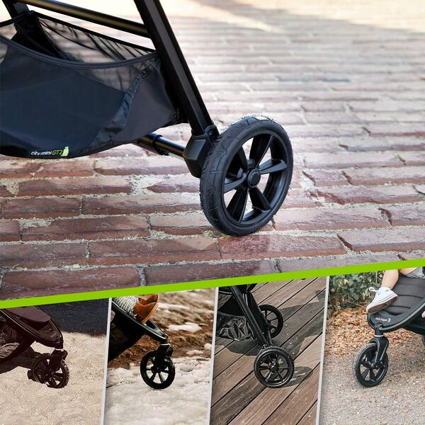 Carucior Baby Jogger City Mini GT2 Carbon sistem 2 in 1, Culoare: Carbon