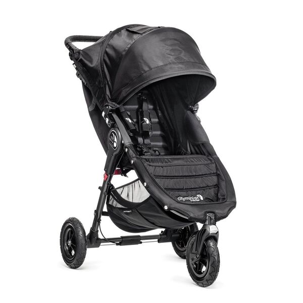 Carucior City Mini GT Black sistem 2 in 1, Culoare: Black