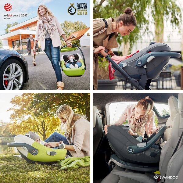 Carucior Baby Jogger City Mini 2 Slate-Swandoo TS, Culoare: Slate