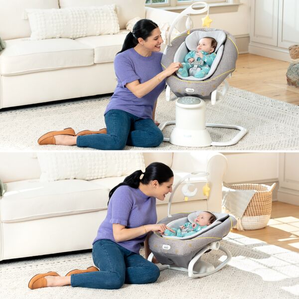 Balansoar Graco All Ways Soother Stargazer, Culoare: Stargazer