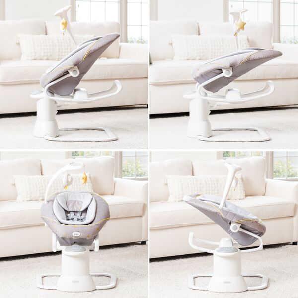 Balansoar Graco All Ways Soother Stargazer, Culoare: Stargazer