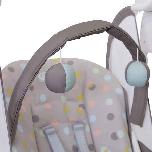 Balansoar Graco Baby Delight Confetti Grey, Culoare: Confetti Grey