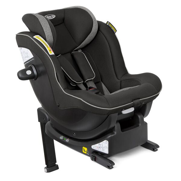 Scaun auto Graco Ascent i-Size Black + Baza Isofix