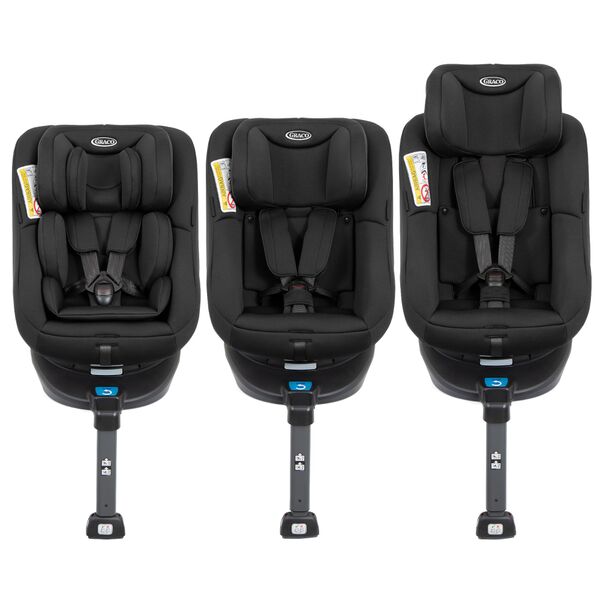 Scaun auto Rotativ 360 Graco Turn2Me Black, Culoare: Black