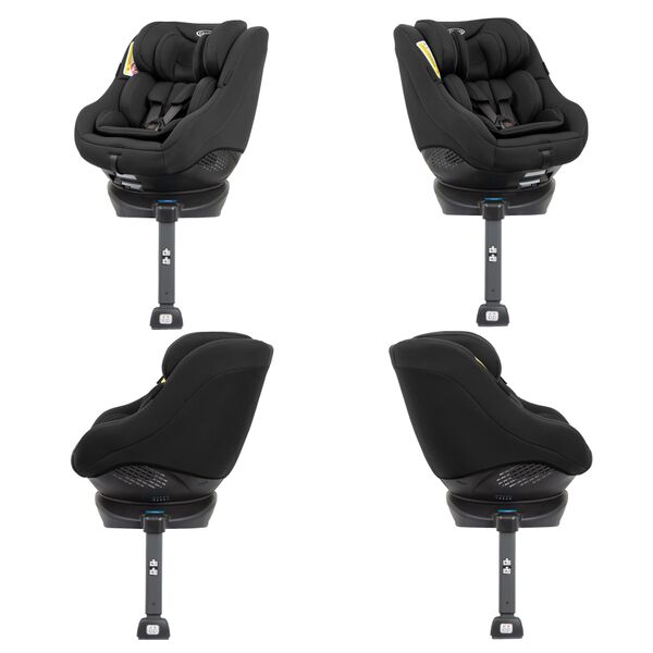 Scaun auto Rotativ 360 Graco Turn2Me Black, Culoare: Black