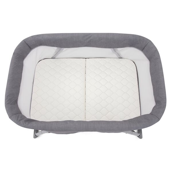 Patut Graco Side by Side 2 in 1 Pearl, Culoare: Pearl