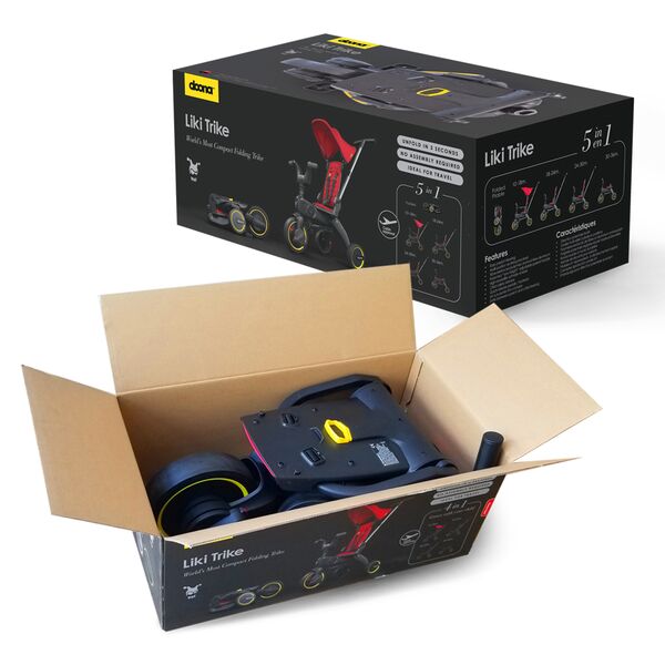 Tricicleta Doona Liki Trike S3 Grey Hound, Culoare: Gri