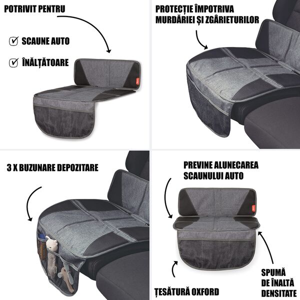 Protectie bancheta Diono Super Mat Gray