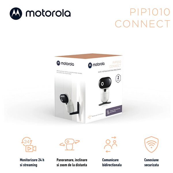 Video Monitor Digital + Wi-Fi Motorola PIP1010 Connect
