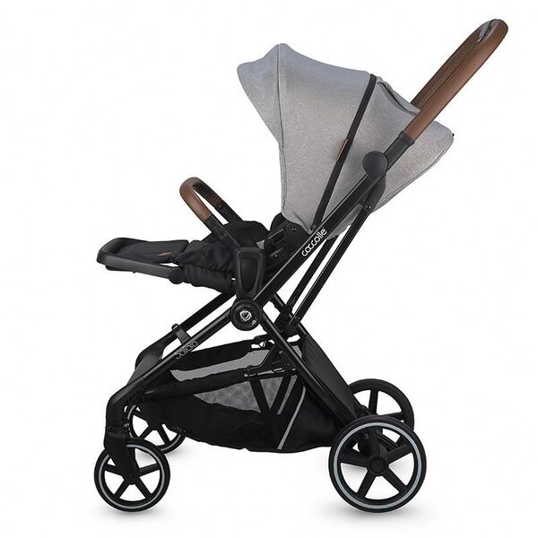 Carucior modular 2in1 Coccolle Saliara Greystone, Culoare: Gri