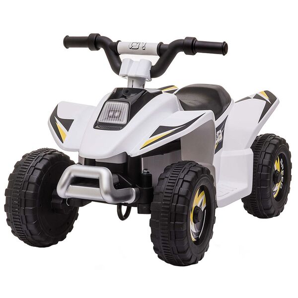 ATV electric Chipolino Speed white, Culoare: Alb