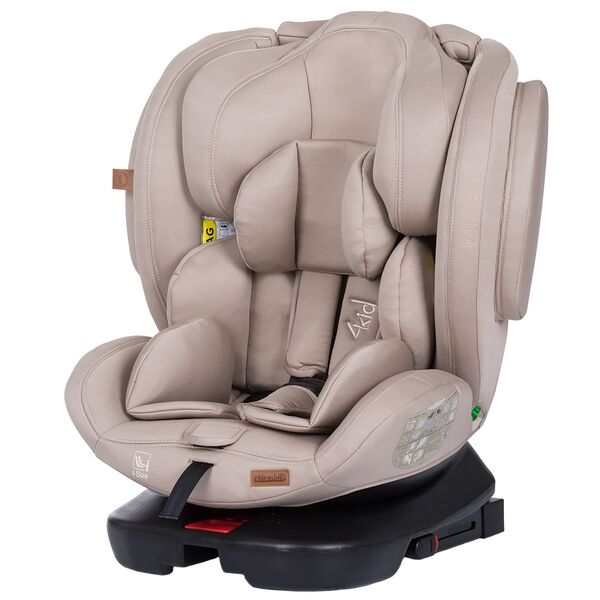 Scaun auto Chipolino 4Kid 0-36 kg humus I-Size 40-150 cm cu sistem Isofix, Culoare: Bej Scaun auto Chipolino 4Kid 0-36 kg humus I-Size 40-150 cm cu sistem Isofix, Culoare: Bej