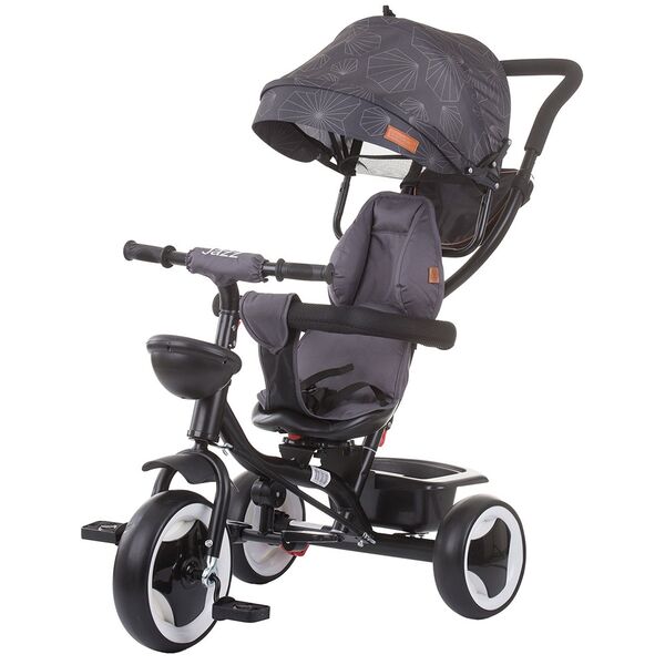 Tricicleta Chipolino Jazz anthracite, Culoare: Gri