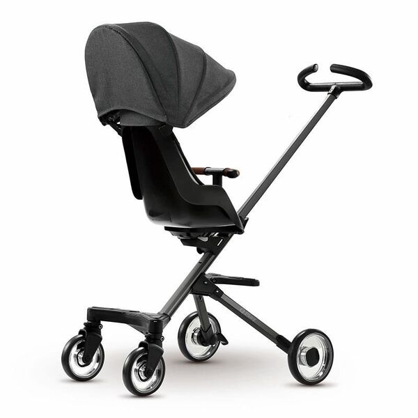 Carucior sport ultracompact Qplay Easy Gri, Culoare: Gri