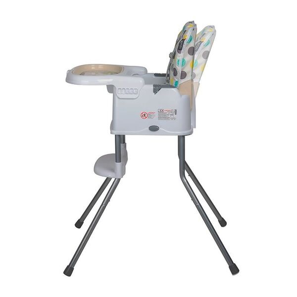 Scaun de luat masa multifunctional Coccolle Ziti Beige Dots, Culoare: Bej