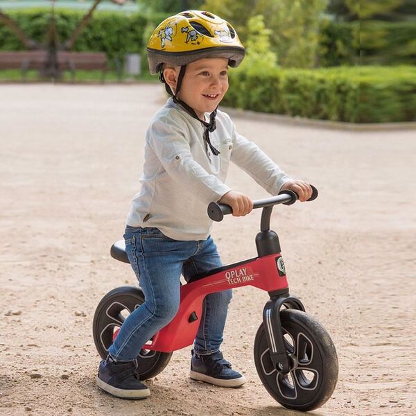 Balance bike Qplay Tech Rosu, Culoare: Rosu
