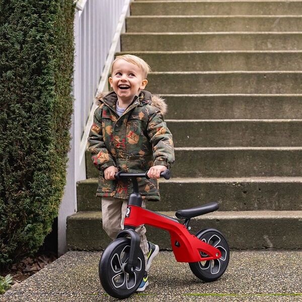 Balance bike Qplay Tech Rosu, Culoare: Rosu