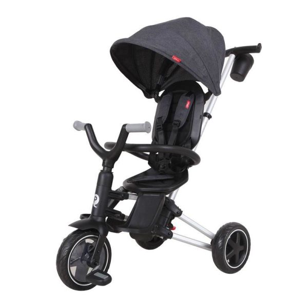 Tricicleta ultrapliabila Qplay Nova Negru, Culoare: Negru