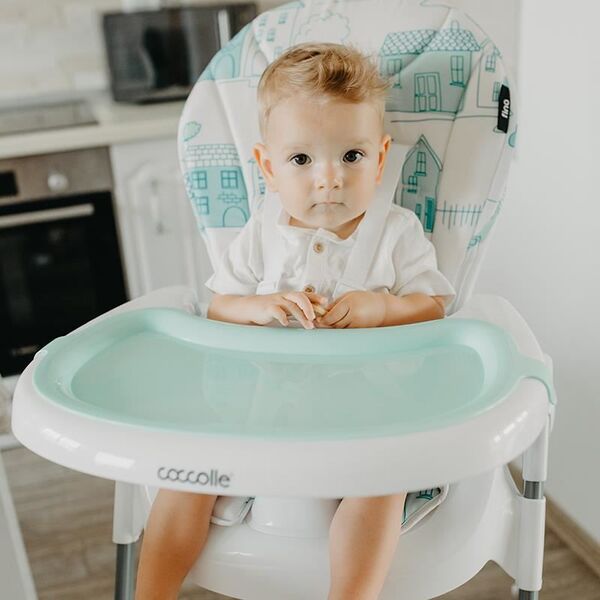 Scaun de luat masa Coccolle Fino Pastel Lavender, Culoare: Roz