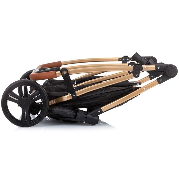 Carucior gemeni Chipolino Duo Smart 2 in 1 sand, Culoare: Bej