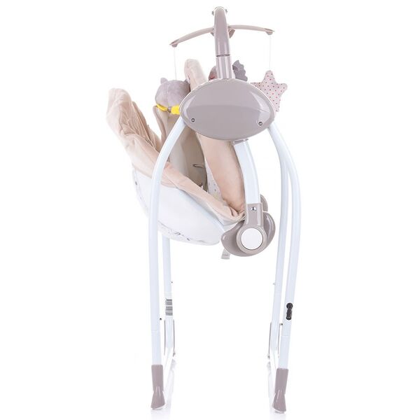 Leagan electric Chipolino Hug latte, Culoare: Bej