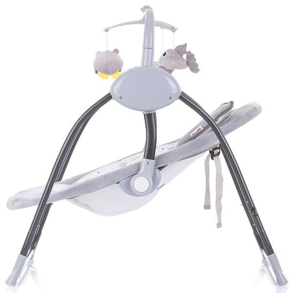 Leagan electric Chipolino Hug mist, Culoare: Gri