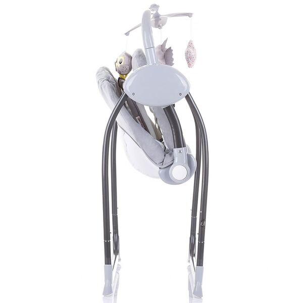 Leagan electric Chipolino Hug mist, Culoare: Gri