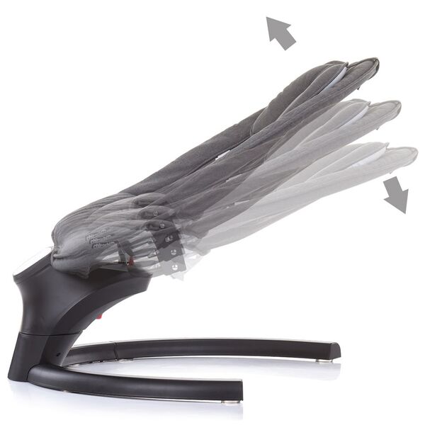 Leagan electric Chipolino Yoga asphalt, Culoare: Gri
