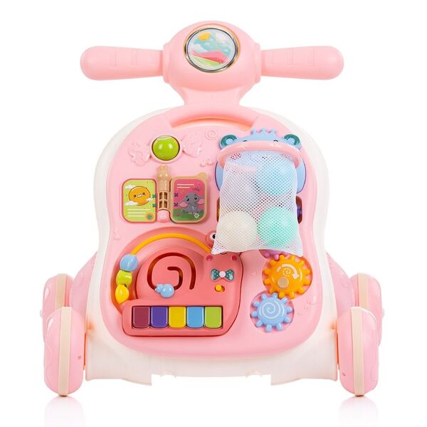 Premergator Chipolino Bear 3 in 1 pink, Culoare: Roz