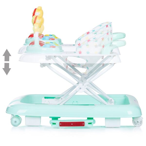 Premergator Chipolino Friends 4 in 1 mint, Culoare: Verde deschis