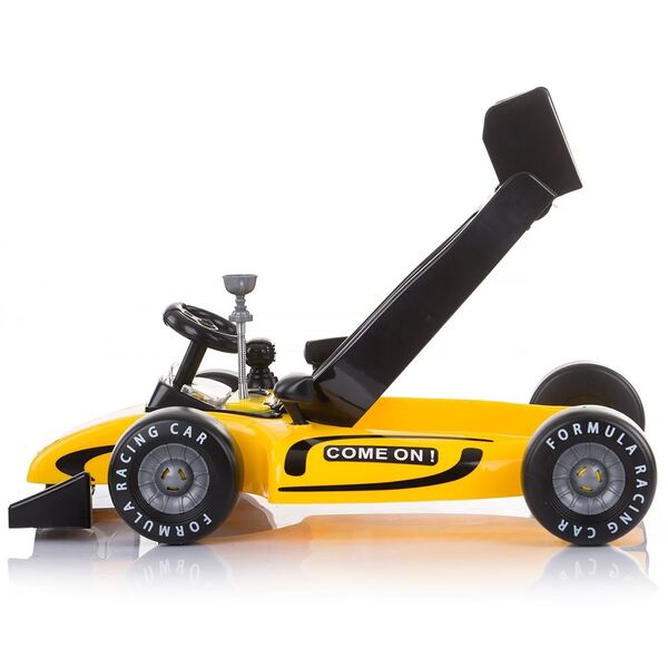 Premergator Chipolino Racer 4 in 1 yellow, Culoare: Galben