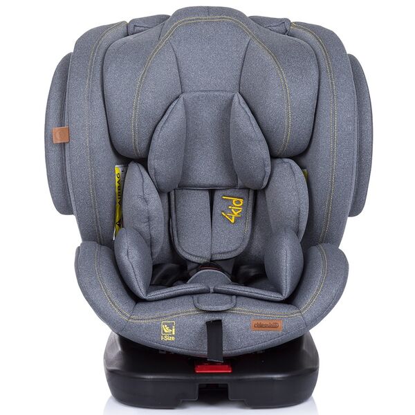 Scaun auto Chipolino 4Kid 0-36 kg platinum I-Size 40-150 cm cu sistem Isofix, Culoare: Gri Scaun auto Chipolino 4Kid 0-36 kg platinum I-Size 40-150 cm cu sistem Isofix, Culoare: Gri