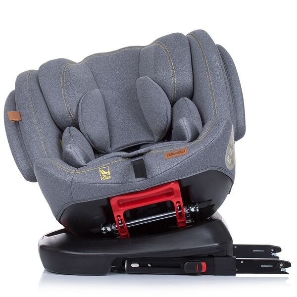 Scaun auto Chipolino 4Kid 0-36 kg platinum I-Size 40-150 cm cu sistem Isofix, Culoare: Gri Scaun auto Chipolino 4Kid 0-36 kg platinum I-Size 40-150 cm cu sistem Isofix, Culoare: Gri