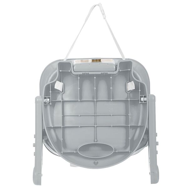 Scaun de masa Chipolino Bonbon 3 in 1 glacier, Culoare: Gri deschis