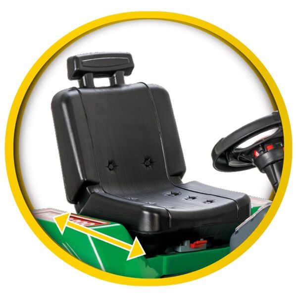 Tractor cu pedale Pilsan Super 07-294 green, Culoare: Verde