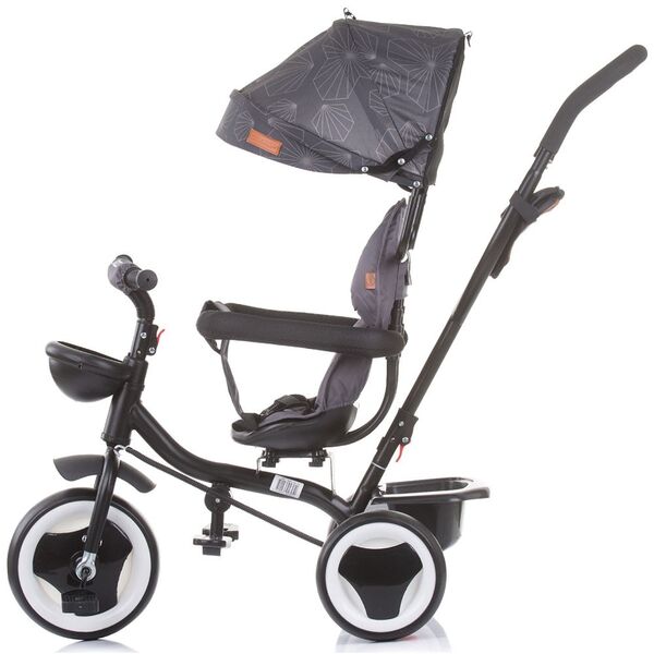 Tricicleta Chipolino Jazz anthracite, Culoare: Gri